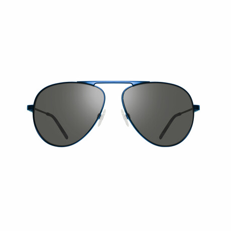Revo // Men's Metro Aviator Sunglasses // Ocean Blue + Graphite // New