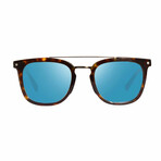 Men's Atlas Square Sunglasses // Tortoise + H2O Heritage Blue // Store Display
