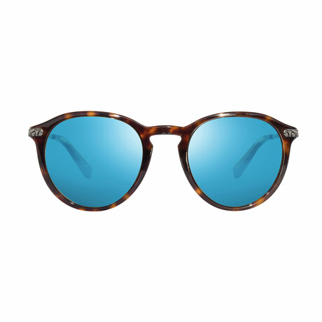 Unisex Python III Oval Sunglasses // Tortoise + H2O Heritage Blue // Store Display
