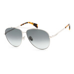 Men's LNV113S Sunglasses // Silver + Gradient Blue