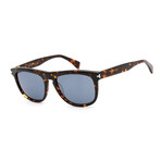 Men's LNV613S Sunglasses // Dark Havana + Blue