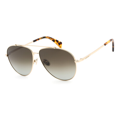 Men's LNV113S Sunglasses // Gold + Gradient Gray