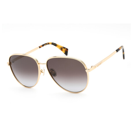 Men's LNV107S Sunglasses // Gold + Gradient Gray