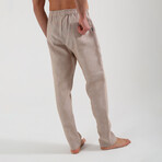 Linen Pants // Beige (S)