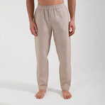 Linen Pants // Beige (S)