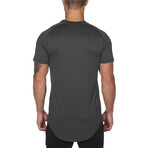 Round Neck T-Shirt // Dark Gray (XS)