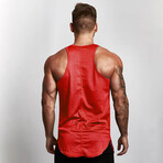 Jersey Tank Top // Red (XS)