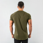 Tyler Tee // Army Green (L)