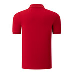 Trent Collared Polo // Pack of 2 // Red + Black (Small)