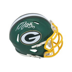 Davante Adams // Signed Green Bay Packers FLASH Riddell Speed Mini Helmet