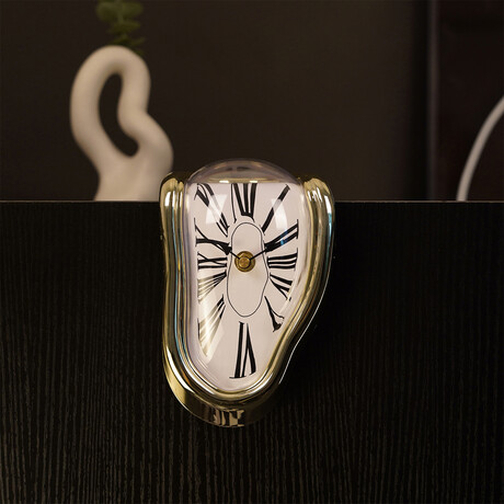Dali Melting Clock // Gold
