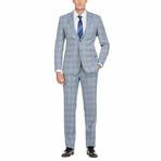 Check Wool Suit // Light Gray (S36X29)