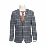 Notch Wool Suit // Gray (S36X29)