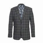 Peak Wool Suit // Gray (S36X29)