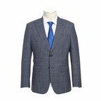 Windowpane Wool Suit // Gray (S36X29)