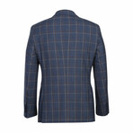 Check Wool Suit // Light Steel Blue (S36X29)