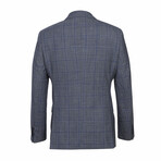 Windowpane Wool Suit // Gray (S36X29)