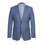 Check Wool Suit // Pale Denim (S36X29)
