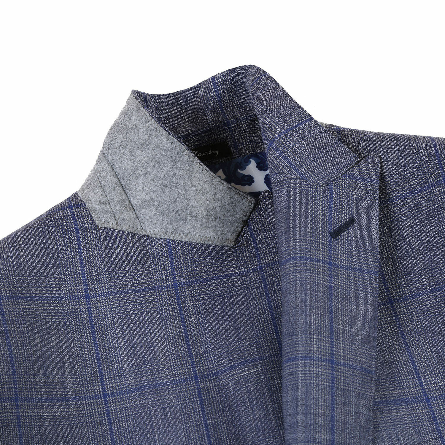 Windowpane Wool Suit // Gray (S36X29) - English Laundry Wool Suits ...