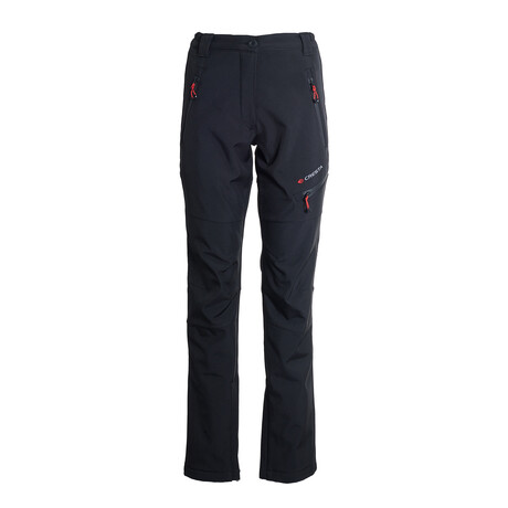 Zippered Outdoor Pants // Black (S)
