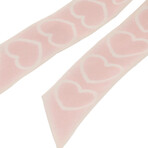 Heart All-Over Print Bandeau // Nude + Pink