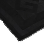 Givenchy 4G Logo Scarf // Dark Gray