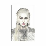 Mother Of Dragons // Inked Ikons (12"W x 18"H x 1.5"D)