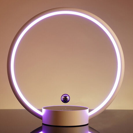 Circle of Light with Floating Switch // White