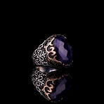 Faceted Sapphire Ring (8)