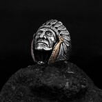 Native American Chief Ring (7.5)