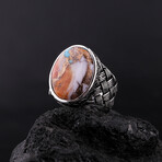 Oxidized Spiny Oyster Ring (7)