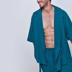 Deluxe Linen Set // Limited Edition // Blue (M)