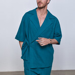 Deluxe Linen Set // Limited Edition // Blue (XL)