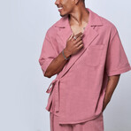 Deluxe Linen Set // Limited Edition // Pink (S)