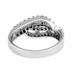 18K White Gold Diamond Ring // Ring Size: 7.25 // New