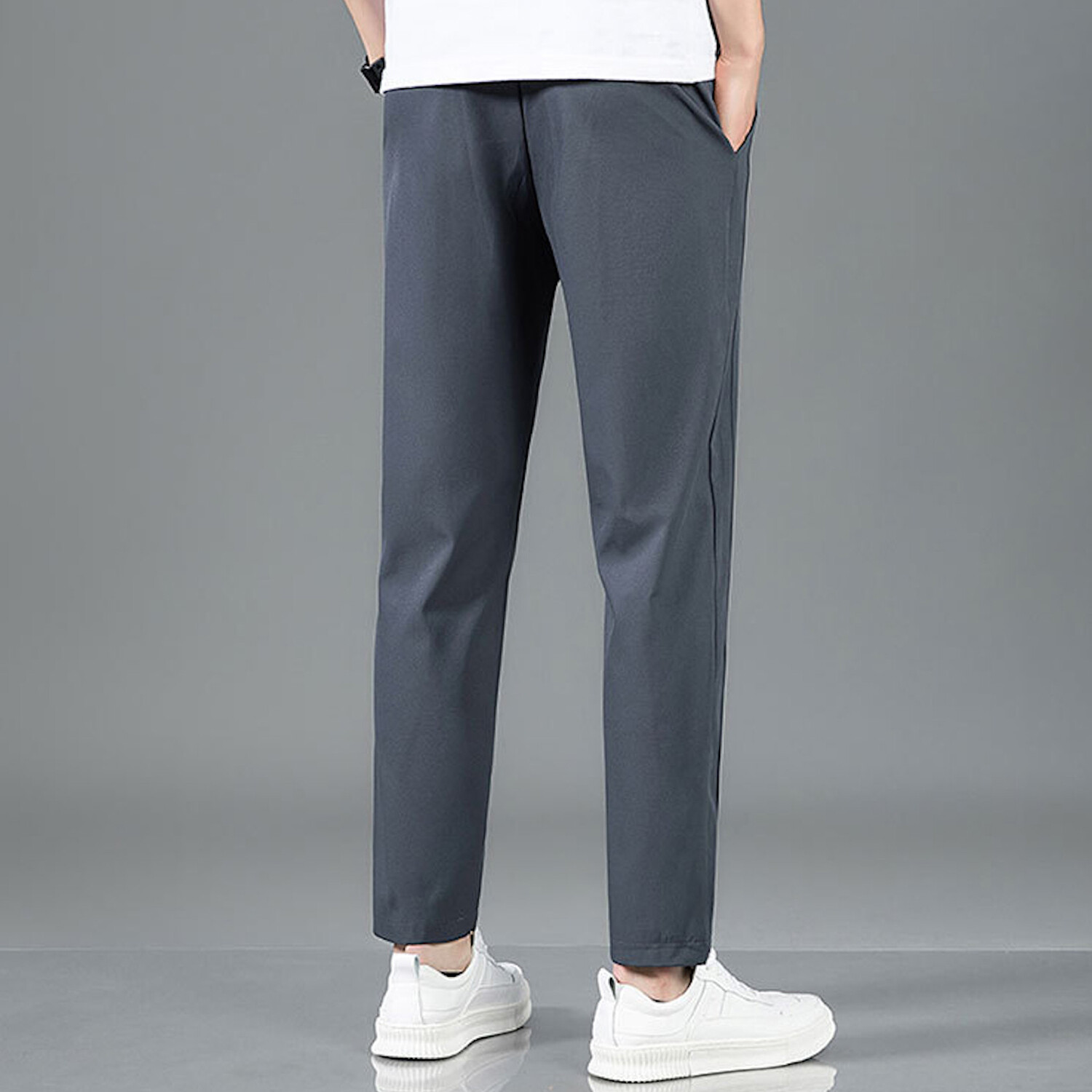 The Track Pant // Straight Fit // Dark Gray (XL) - Amedeo Exclusive ...