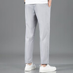 The Track Pant // Straight Fit // Light Gray (M)