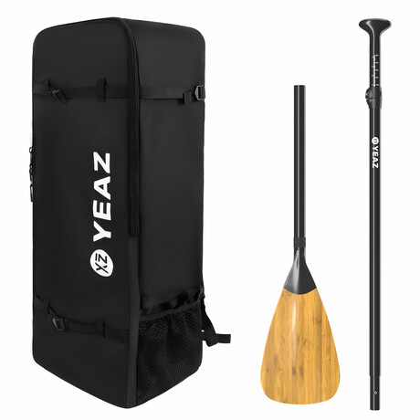 Accessory Kit // Backpack + Carbon Bamboo Eclipse Paddle // Black