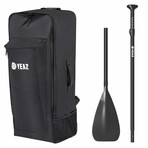 Accessory Kit PRO // Trolley Backpack + Carbon Eclipse Paddle // Black