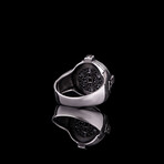 Compass Ring with White Turquoise (9)