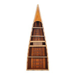 Wooden Canoe Book Shelf