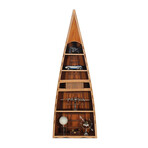 Wooden Canoe Book Shelf