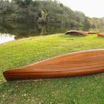 Wooden Canoe // 18 ft