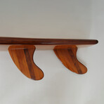 Half-Surfboard Shelf