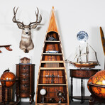 Wooden Canoe Book Shelf