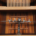 Wooden Canoe Book Shelf