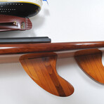 Half-Surfboard Shelf