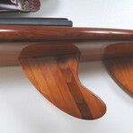 Half-Surfboard Shelf