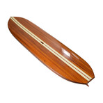 Paddle Board // Red Wood Grain // Single Fin