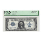 1923 $1 Silver Certificate Pcgs 67 # 956